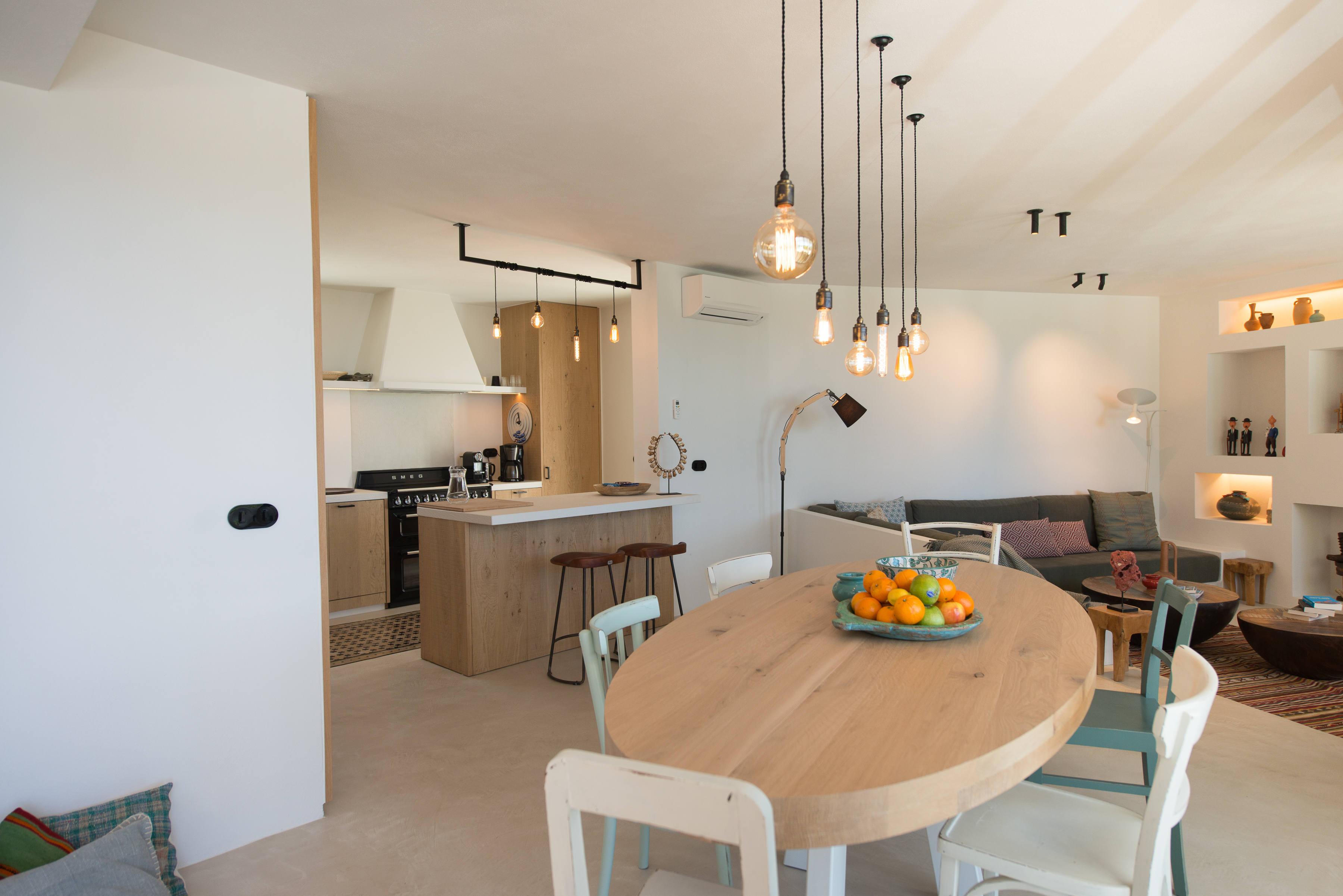 Resa estates ibiza luxury home for sale cala tarida tourise license kitchen living.jpg